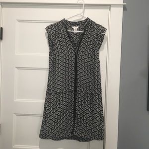 Black and white dress